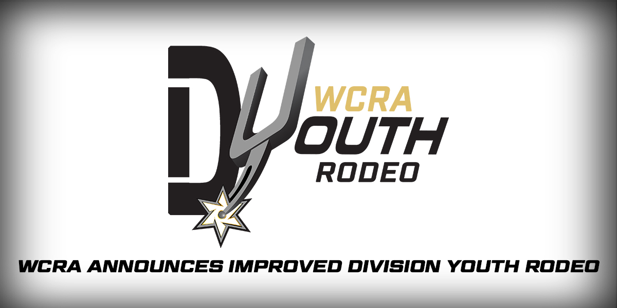 WCRA ANNOUNCES IMPROVED DIVISION YOUTH RODEO