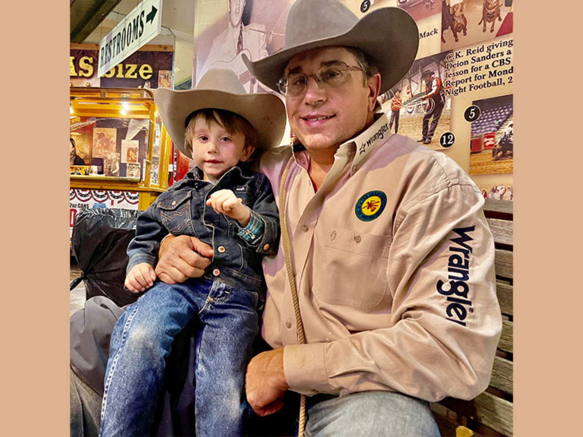 Blair Burk Does Family Proud by Showing Up the Day Daddy Barry Died - World  Champions Rodeo Alliance