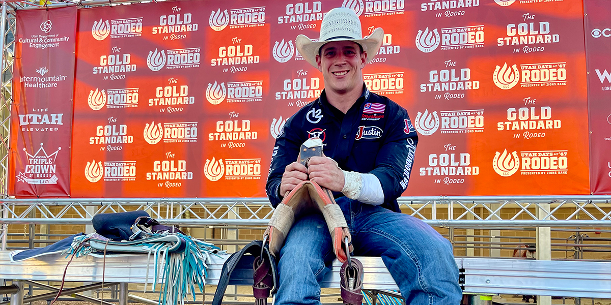 Tim O’Connell Ready to Upgrade from Silver to Gold at Days of ’47 Rodeo