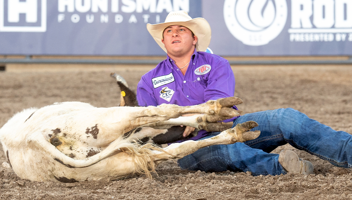 Home State Teen Steer Wrestler Storms Salt Lake City and Grabs the Gold