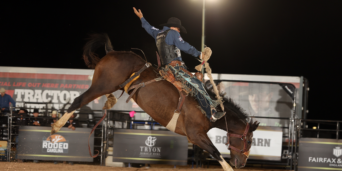 ROSTER ANNOUNCED FOR THE TRIPLE CROWN OF RODEO ROUND AT WCRA RODEO CAROLINA