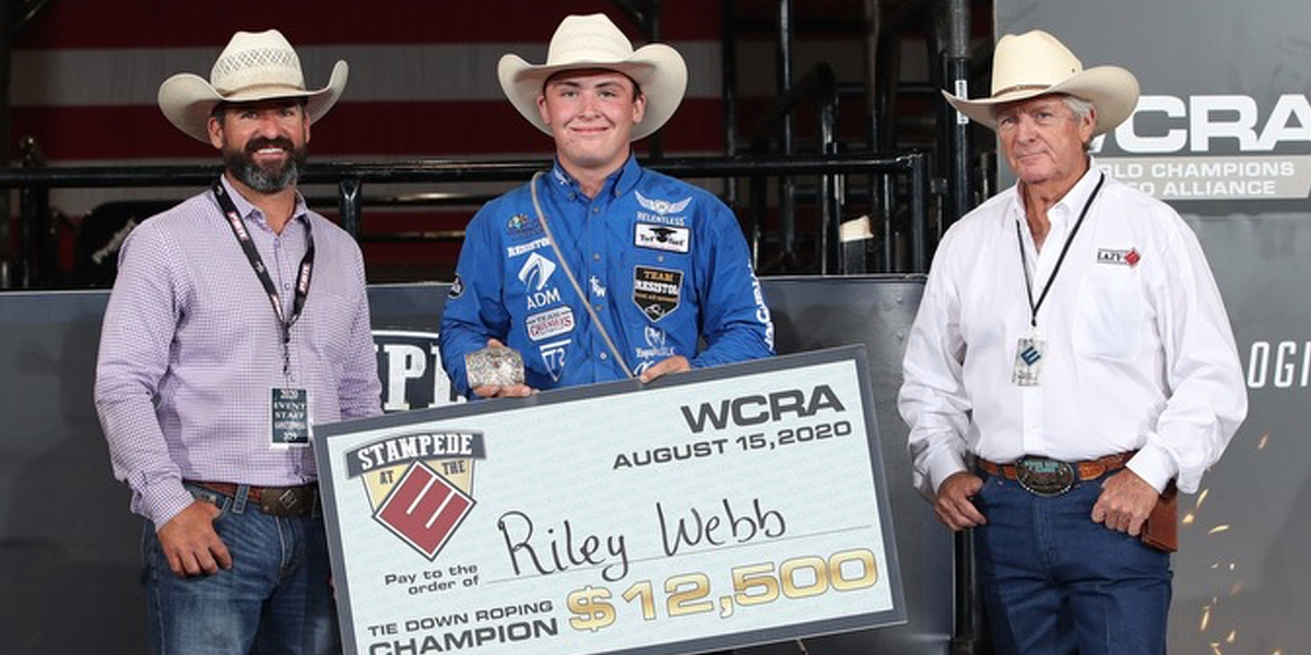 NEW STARS EMERGE AT STAMPEDE AT THE E AS WCRA MAKES RETURN TO HOST THE SUMMER’S LARGEST RODEO WITH A NEAR $420,000 PAYOUT
