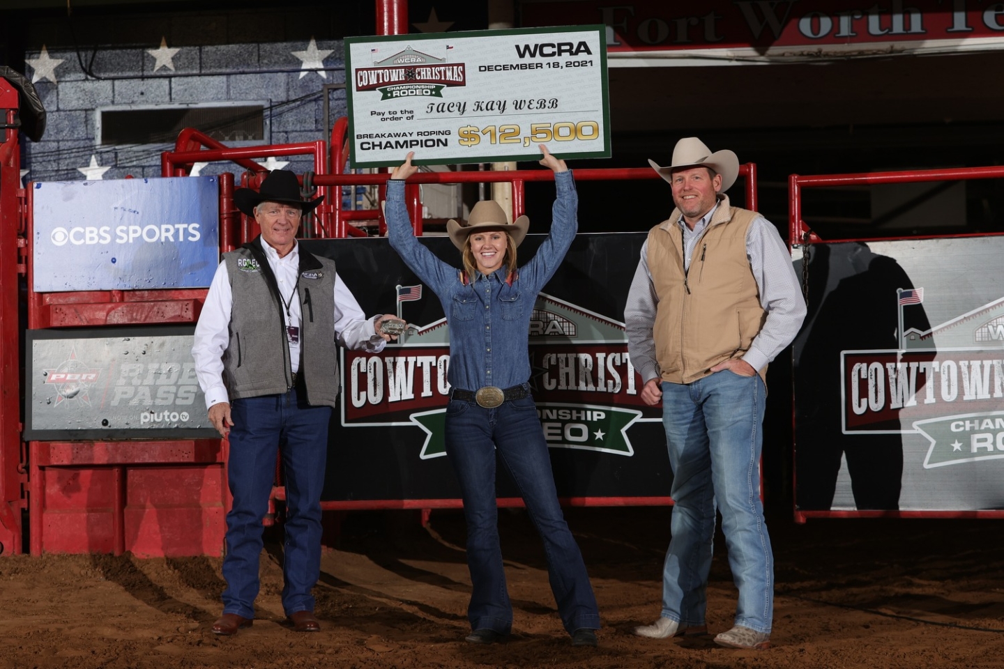 Tacy Kay Webb Wins The Cowtown Christmas Championship Rodeo To Be In Contention To Be The First