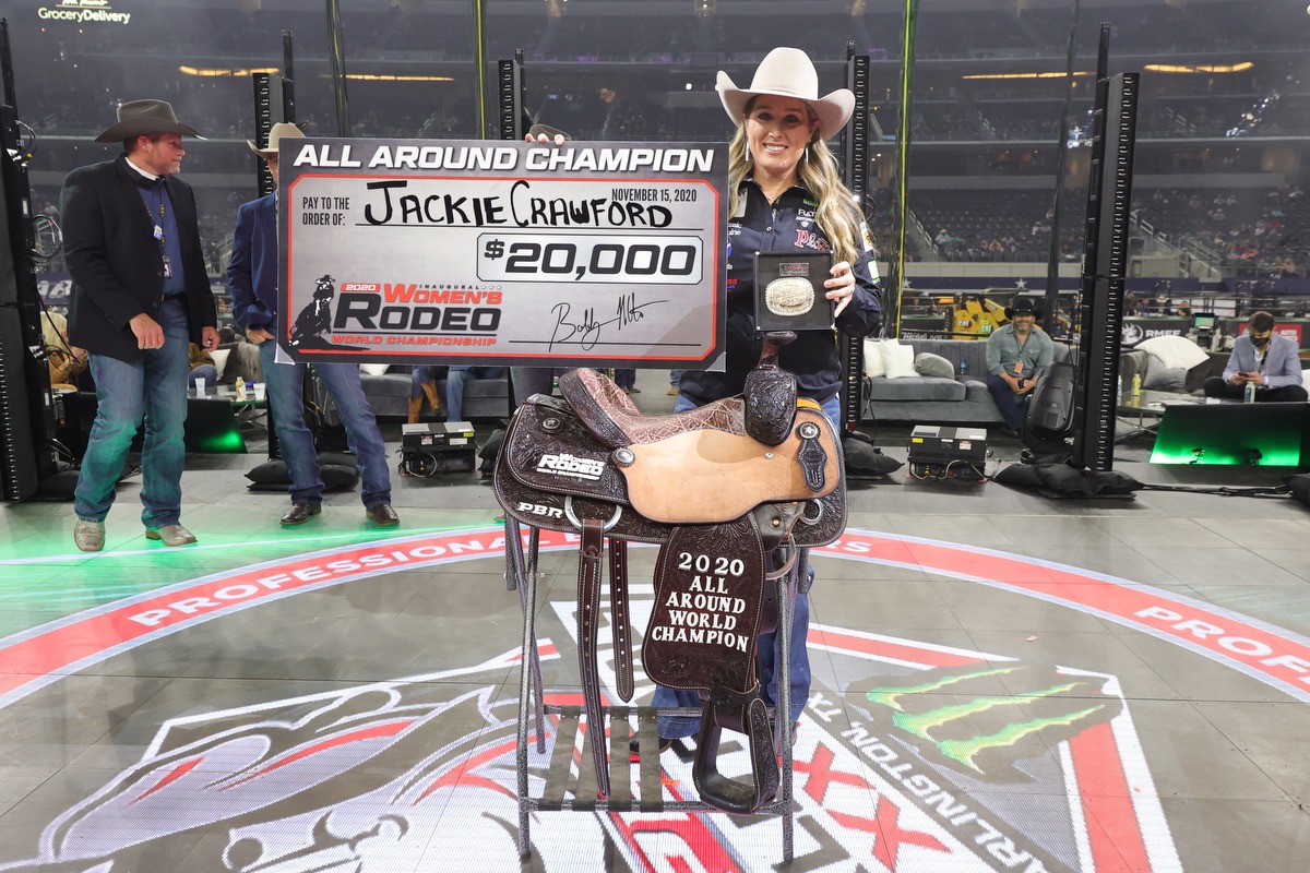 FIVE WOMEN CROWNED WOMEN’S RODEO WORLD CHAMPIONS IN AT&T STADIUM AT